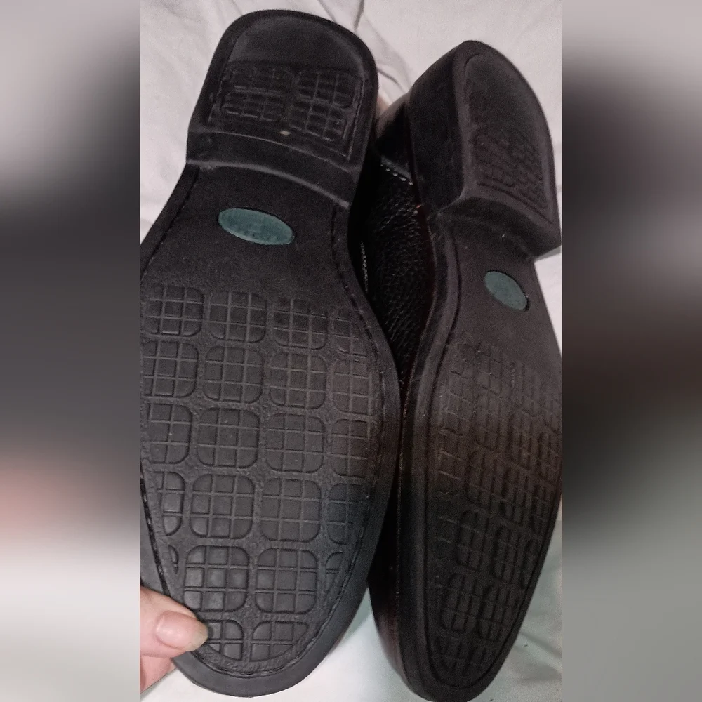New Sandro Paris Shoes Mens 10D  Loafers Dress 220066 Black Leather Slip On